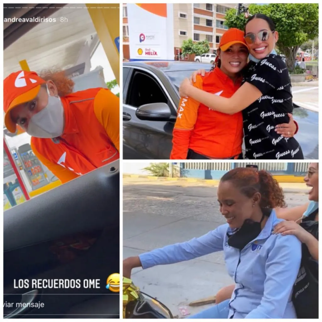Valdiri moto a una amiga