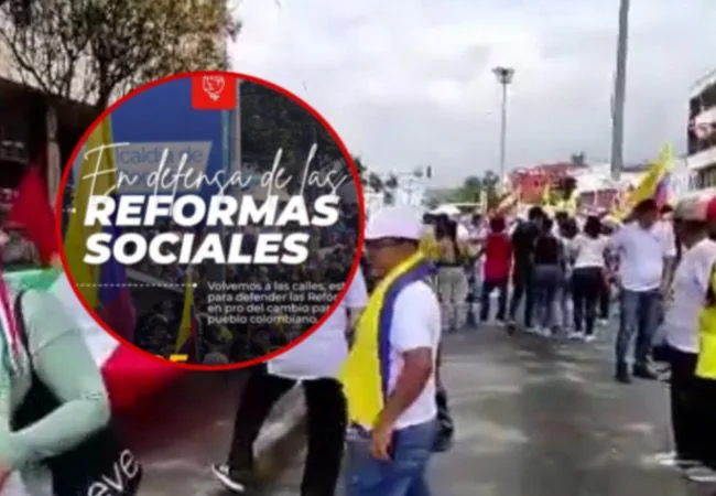Las marchas este 7 de junio en Colombia: Petro pidió al Congreso que "aprueben las reformas"