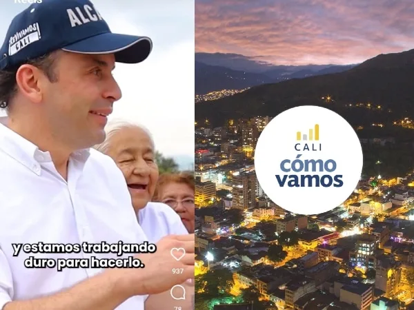 "Más ganas de trabajar", Alejandro Eder frente a la encuesta ciudadana de "Cali Cómo Vamos"