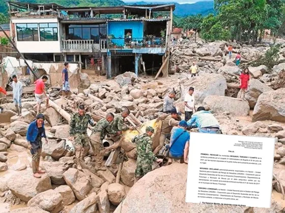 La millonaria condena al Estado por la muerte de 333 personas en la avalancha de Mocoa