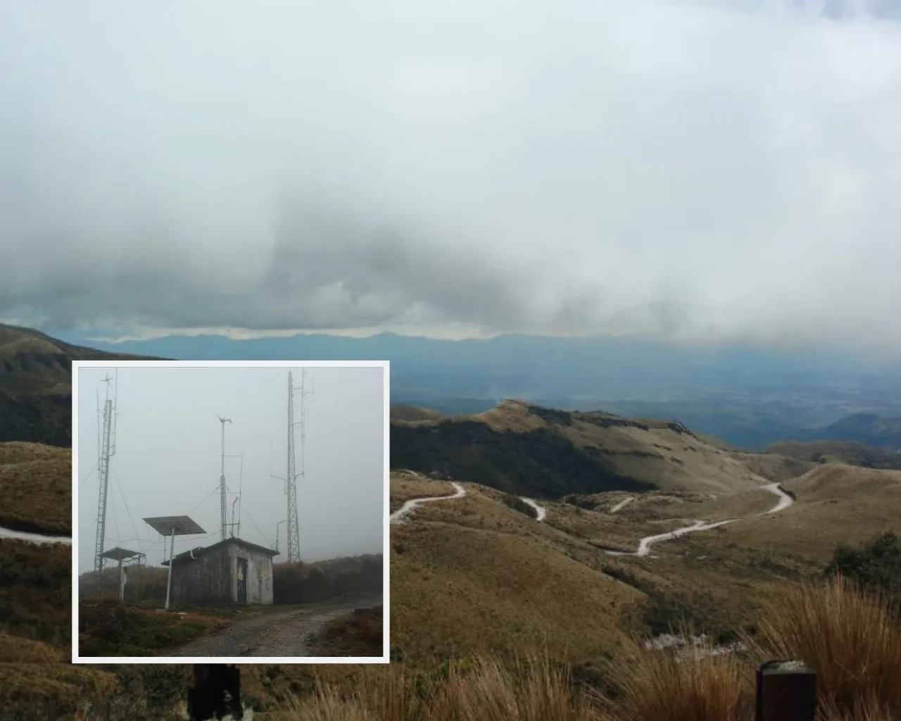 Volcán Puracé en el Cauca
