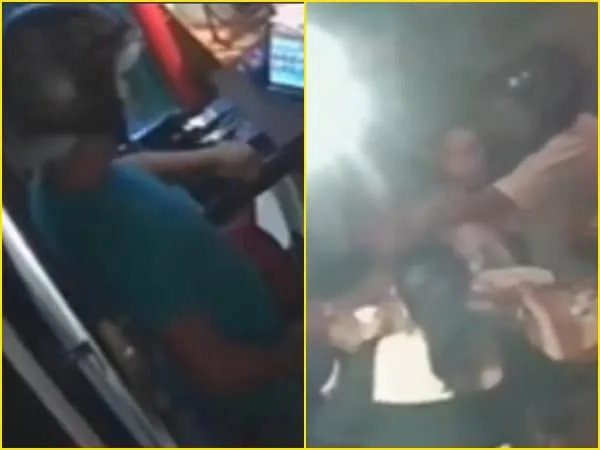 «Ya ni salir a comer se puede»: Violento hurto a clientes de un restaurante de comidas rápidas en Barrancabermeja