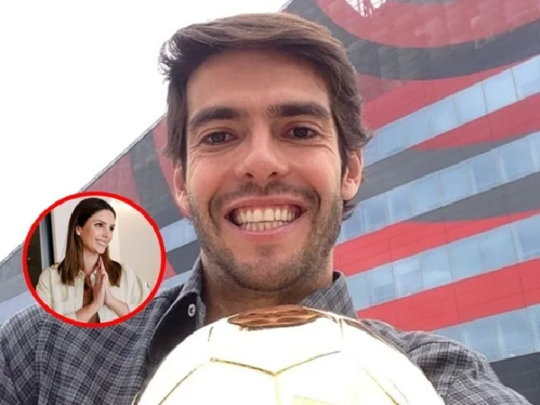 Kaká y su exesposa.