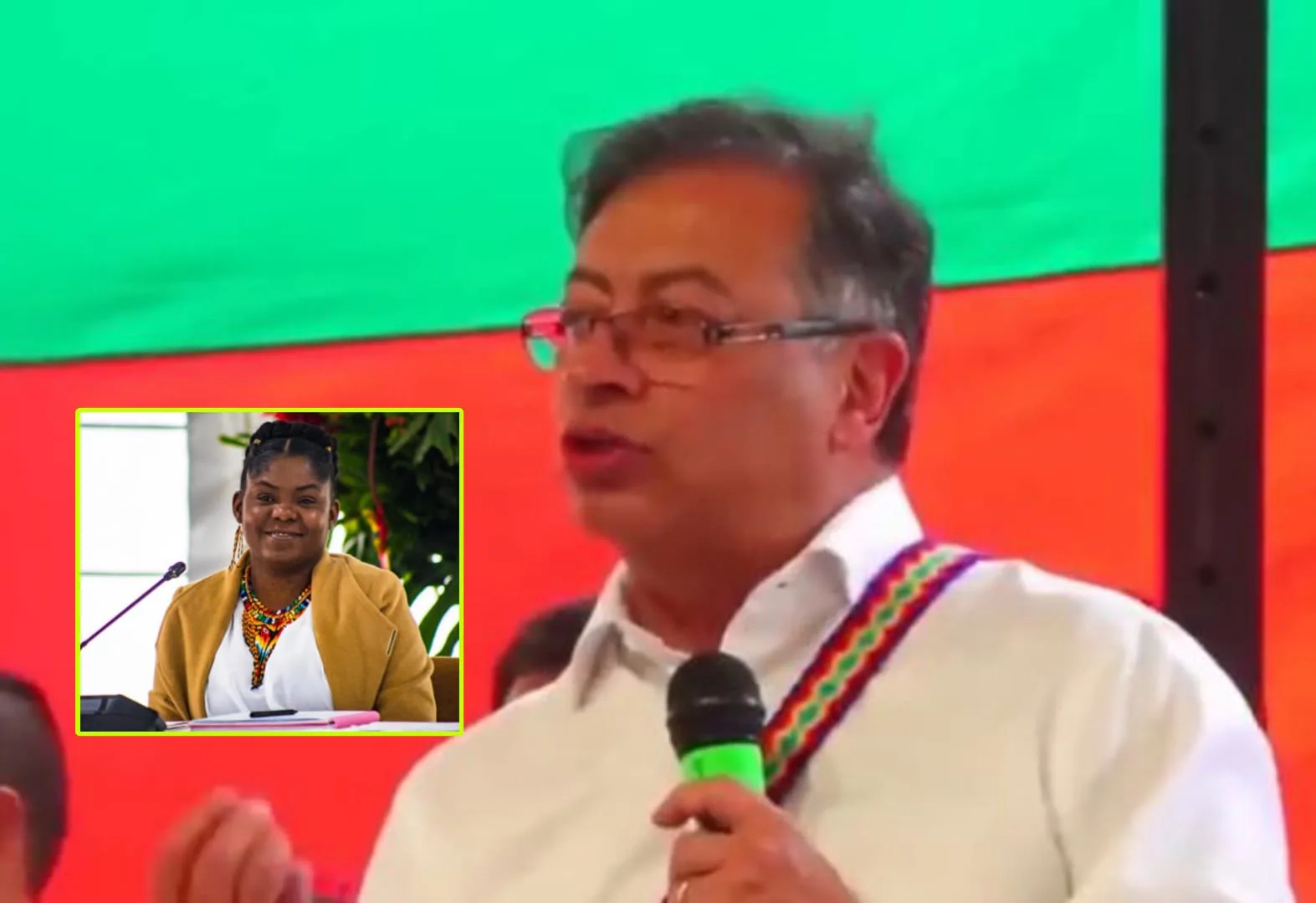 "Donde está el presidente no puede estar la vicepresidenta", dijo Petro y por esto no habría ido a Guachené