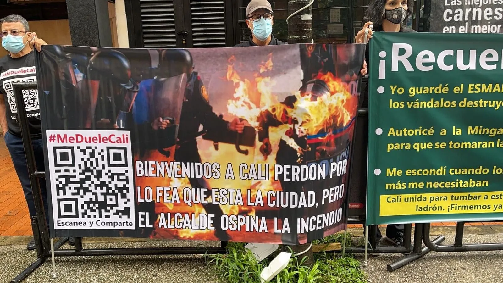 Alcalde de Cali protesta