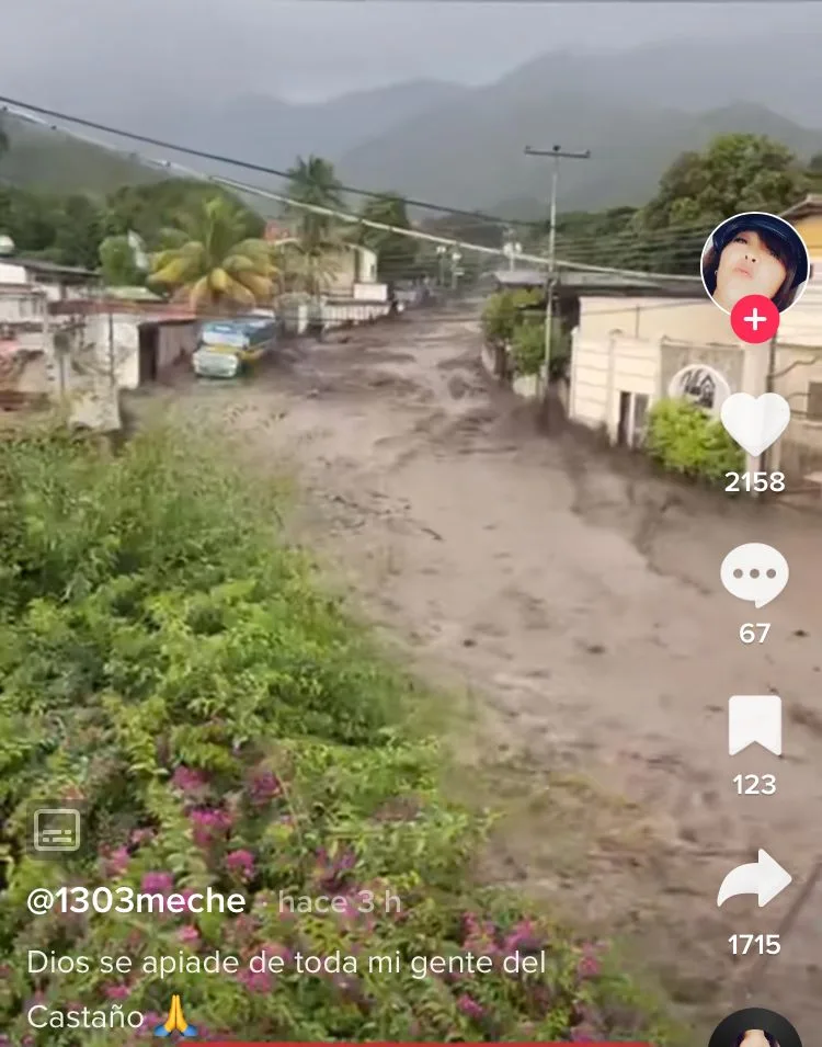 Aragua Maracay río El Castaño