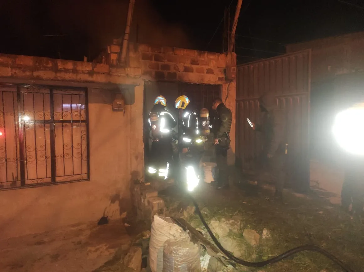 Un hombre de 53 años de edad, murió en el incendio de una casa en Pasto
