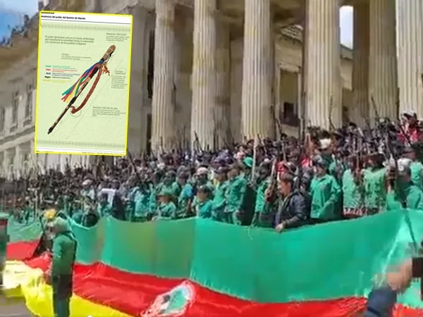 “El bastón de mando no es un arma”: Petro en defensa de indígenas que llegaron al Congreso