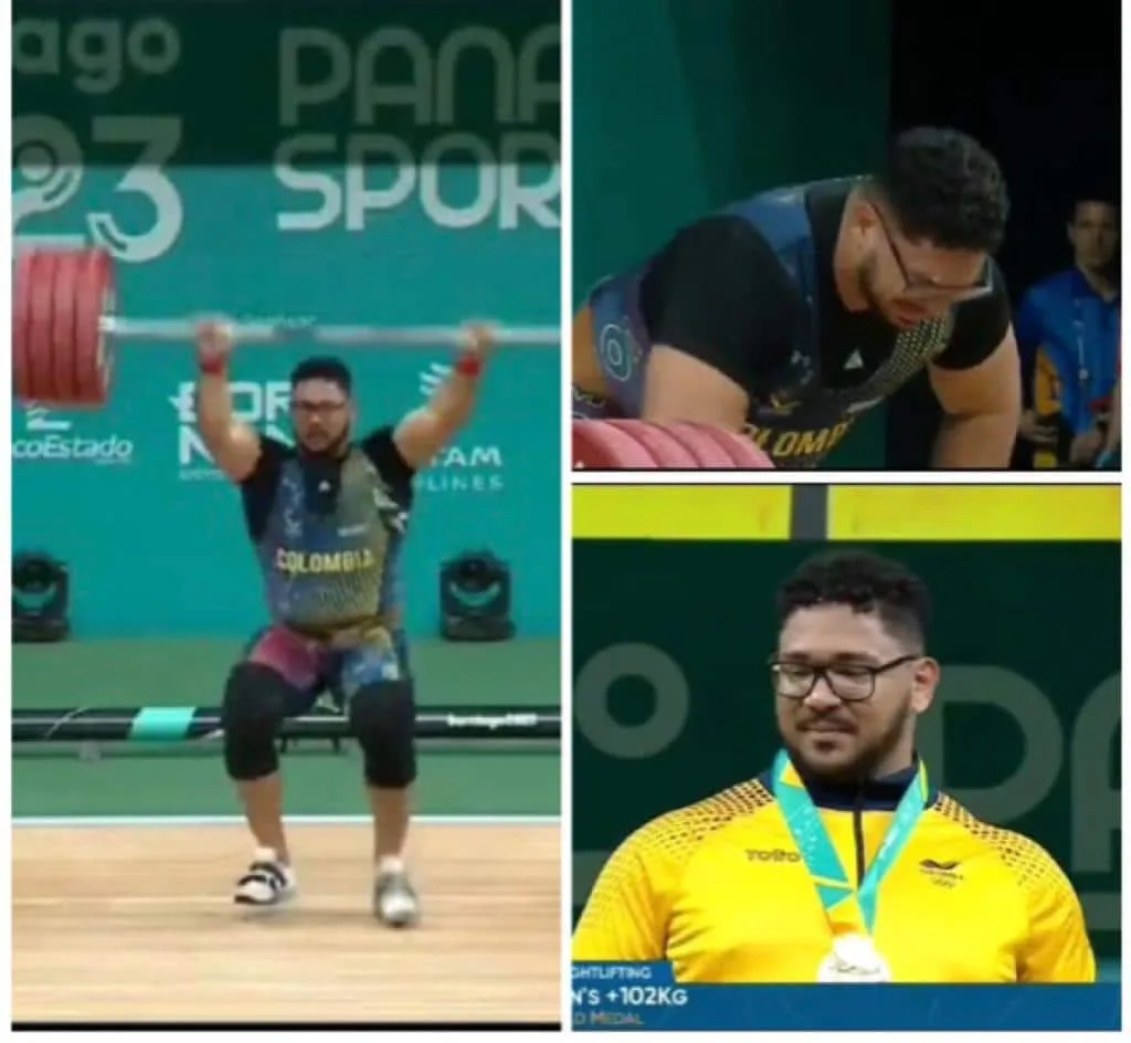 Rafael Cerro ganó oro en Chile Panamericanos pesas