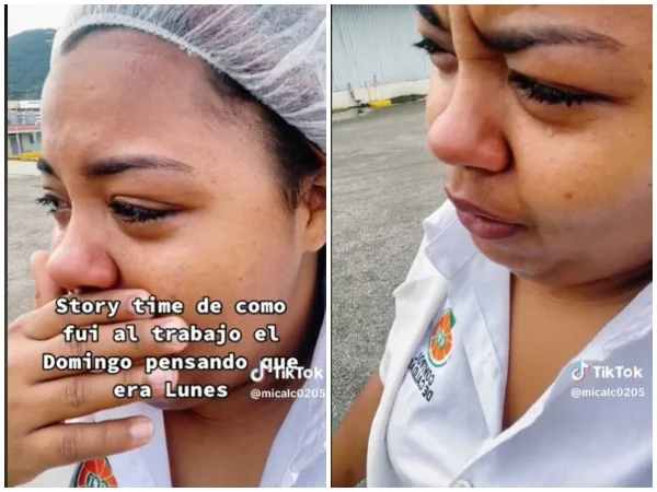 "Pensé que era lunes y me fuí al trabajo", y era domingo, la historia viral que la hizo llorar de la risa