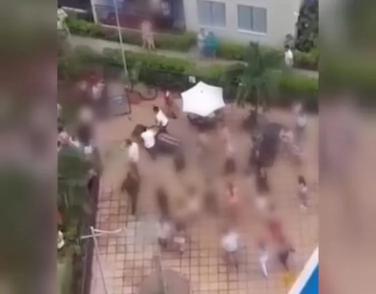 piscina Neiva descarga eléctrica