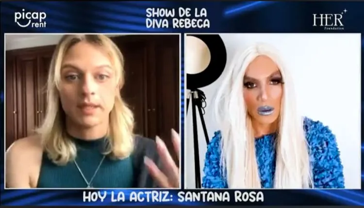 Santiago Gómez terminó su transición, ahora es Santana Rosa y quiere seguir actuando