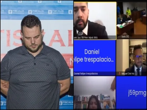 Le apretaban las esposas y no quiere ser famoso: Poulos, señalado del feminicidio de Valentina