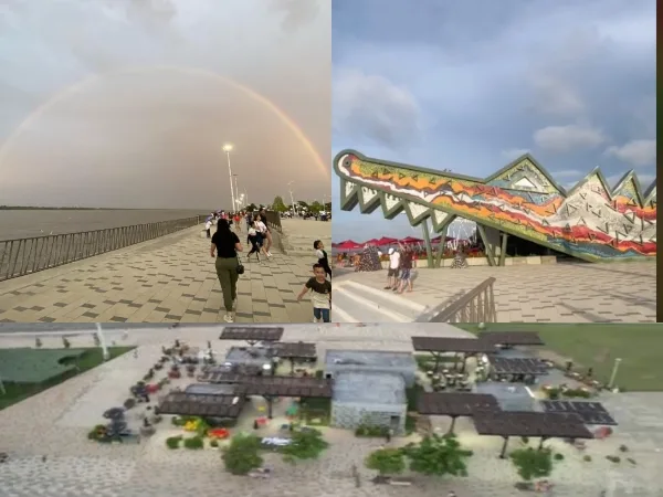 El Gran Malecón de Barranquilla celebra 6 años, una obra que ha resaltado el patrimonio cultural y el río Magdalena