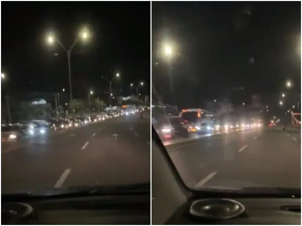 El trancón anoche "fue por un accidente" pero el trauma es diario, en el puente de la Av. Ciudad de Cali por Ciudad 2000