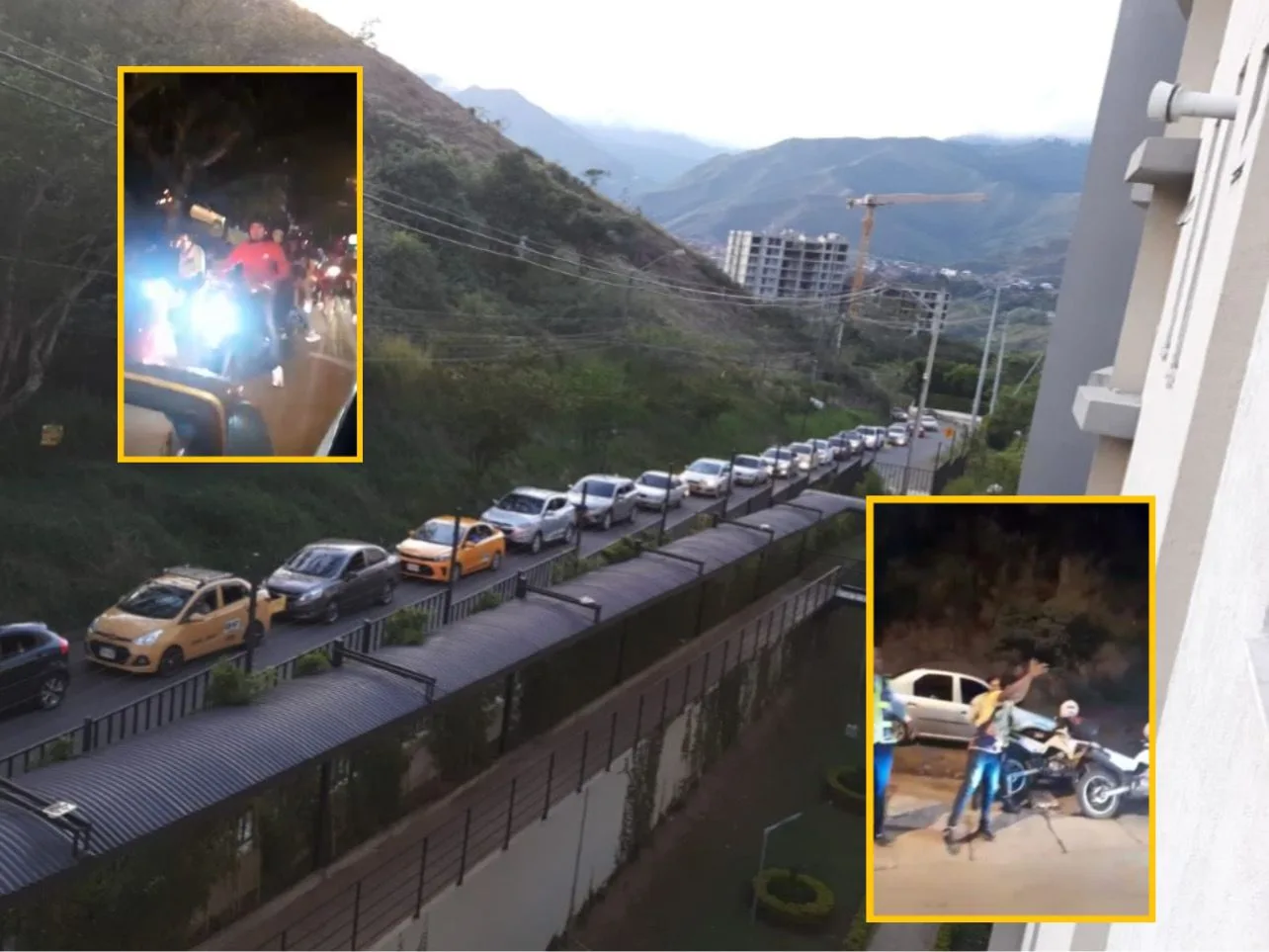 "Más de una hora en un trayecto que demoraba 3 minutos": el trauma por los trancones en la vía Cristo Rey
