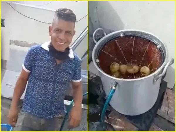 El creativo ‘pelador de papas’ fabricado en Nariño y que piden que sea patentado