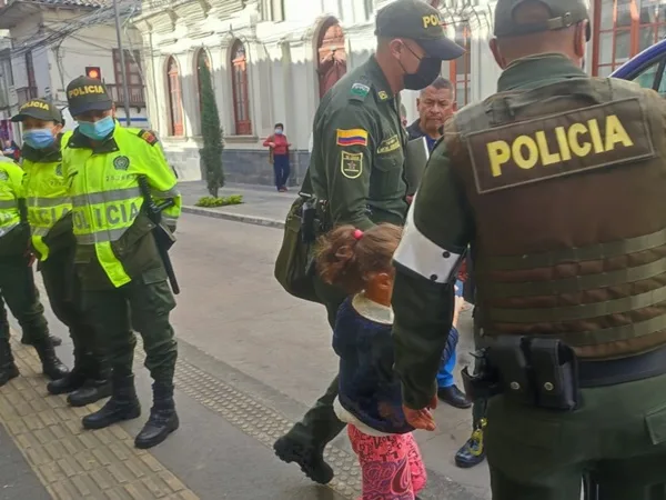 En operativos para erradicar el trabajo infantil identificaron a 8 niños en las calles de Pasto