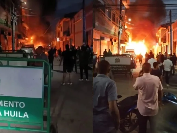 Tragedia en La Plata, Huila: atentado con explosivos dejó dos muertos y más de 20 heridos