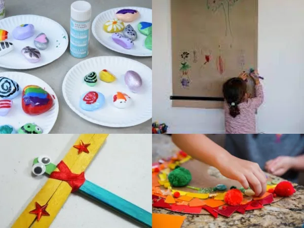 Actividades artísticas para hacer con los niños en estas vacaciones