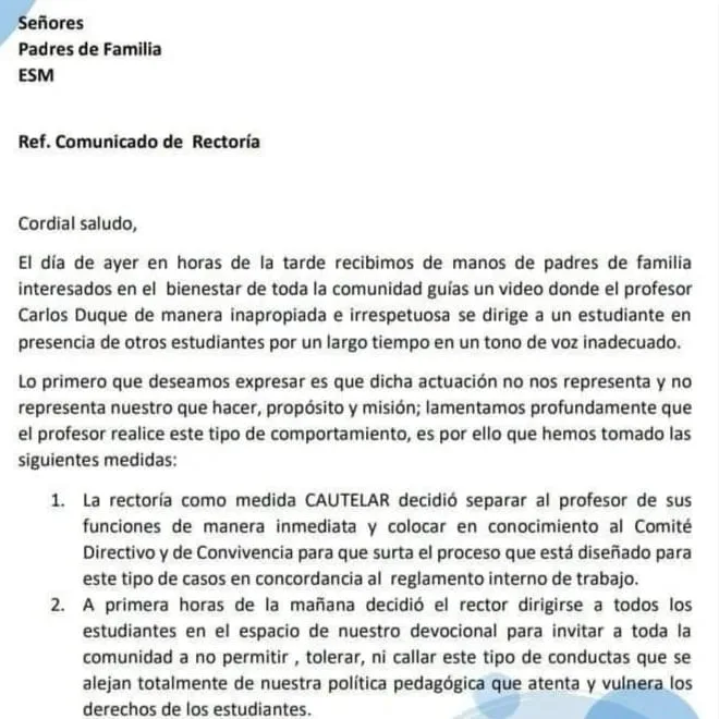 proferos colegio Guías en Cali