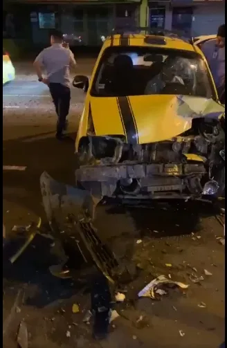 un taxista en