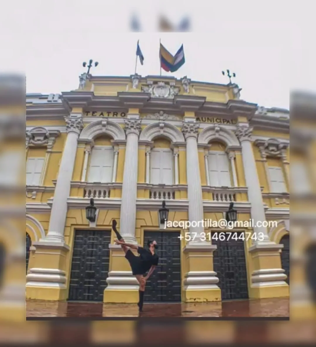 Samuel bailarín Ballet Cali