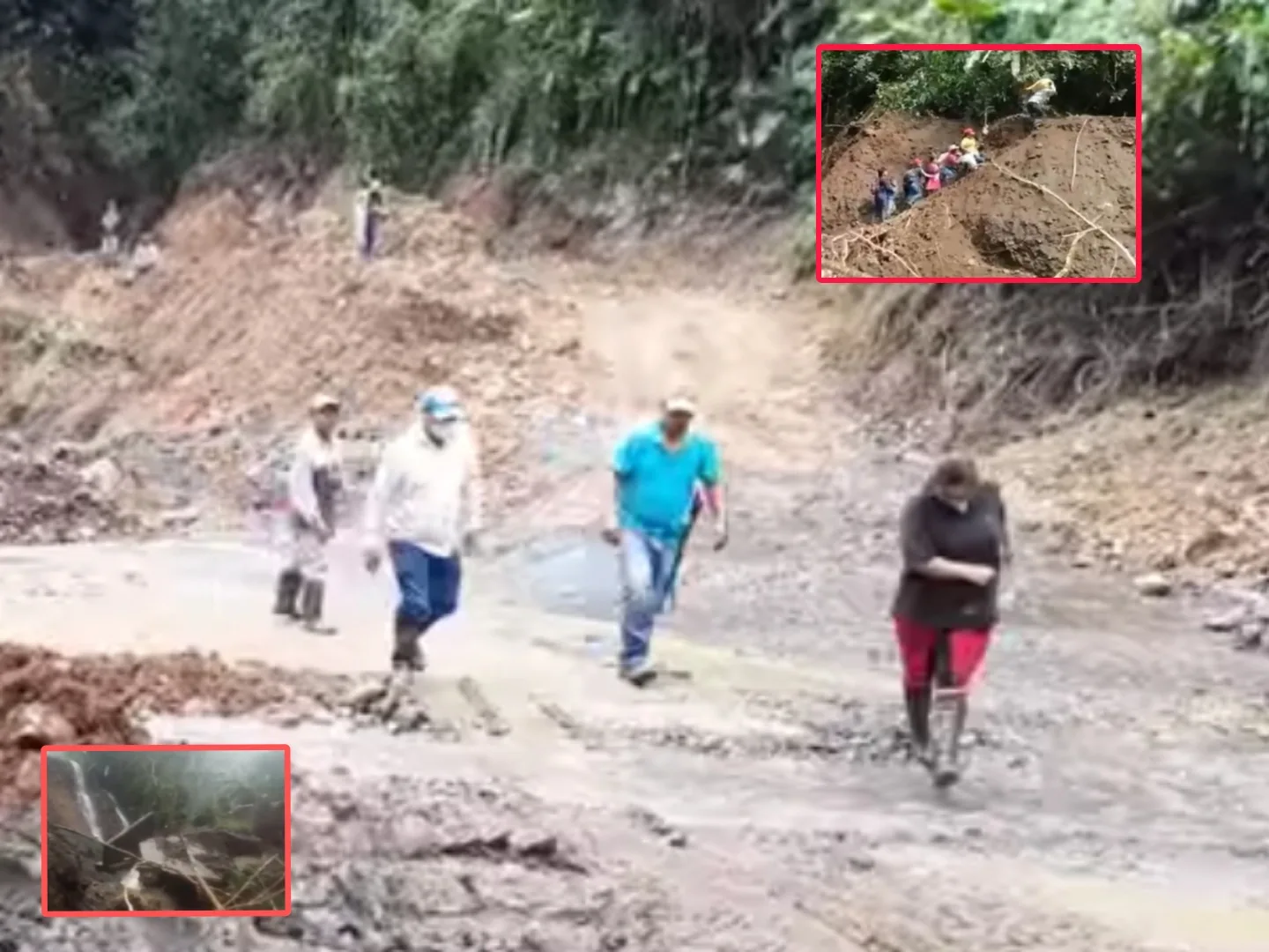 Río Bravo en Restrepo Valle emergencia por lluvias derrumbes