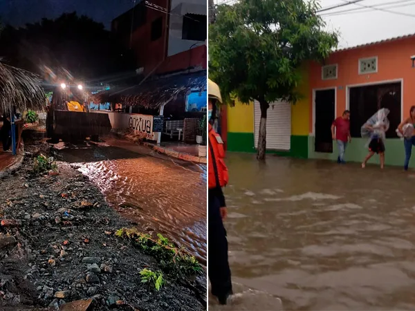Ocho horas de lluvias que colapsaron a Santa Marta: activado plan de contingencia y mitigación