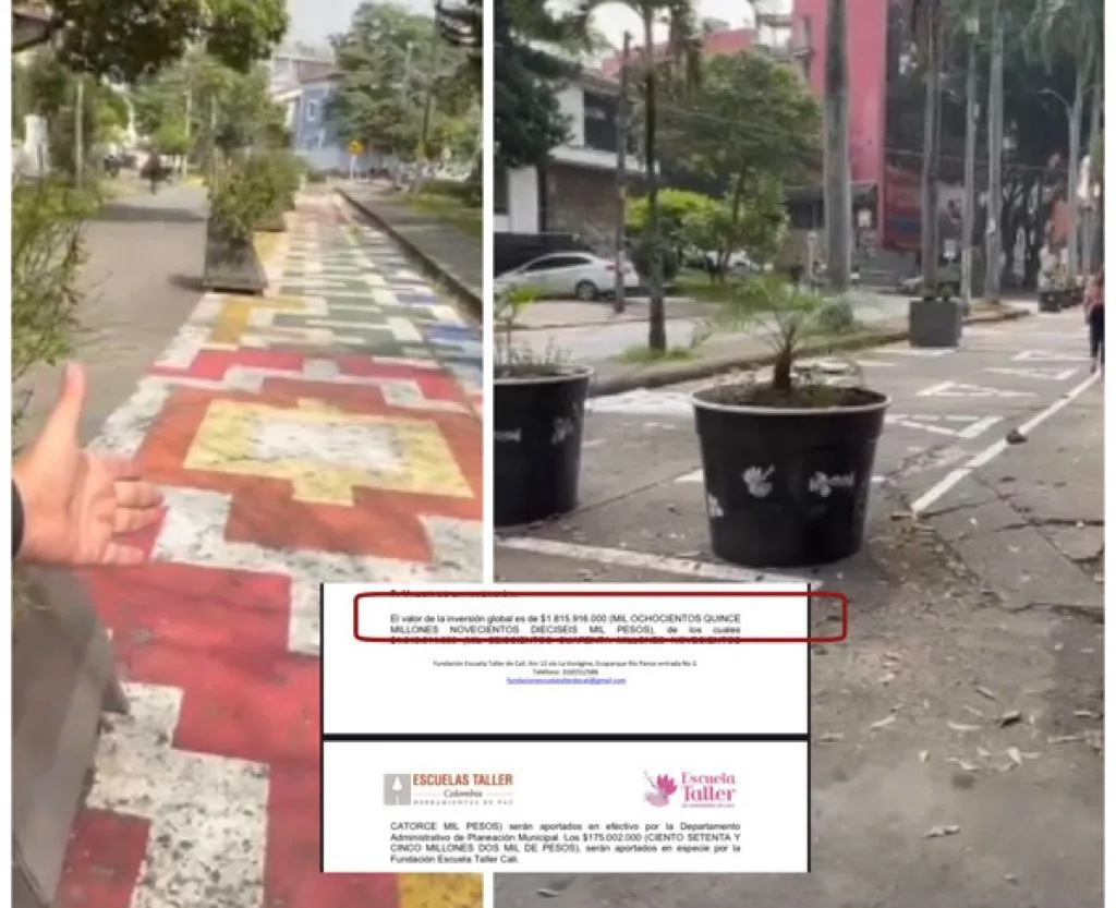 materas Fundación Escuela Taller en Cali jardinería