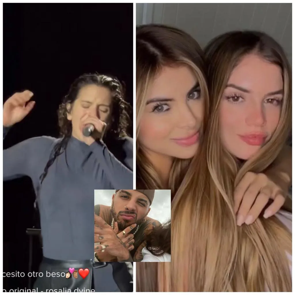 Rosalía llorando en los conciertos, la responsable sería una modelo colombiana
