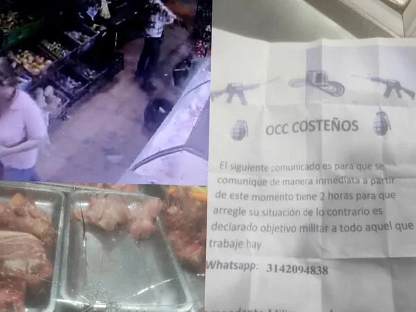 tienda extorsión Soledad