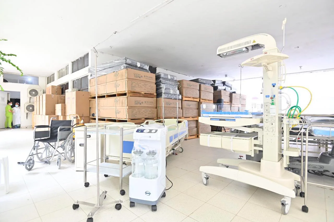 En Cereté, el hospital Sandiego puso al servicio equipos y mobiliario por 3.000 millones de pesos