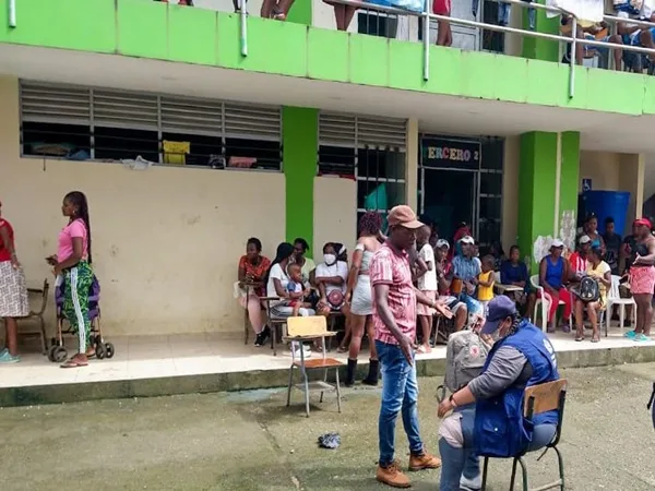 Otro desplazamiento en Magüí, esta vez 400 familias llegaron al casco urbano en busca de ayuda