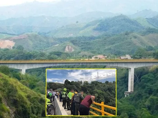 De Palmira serían la madre y el niño que cayeron del puente de la variante en Ibagué