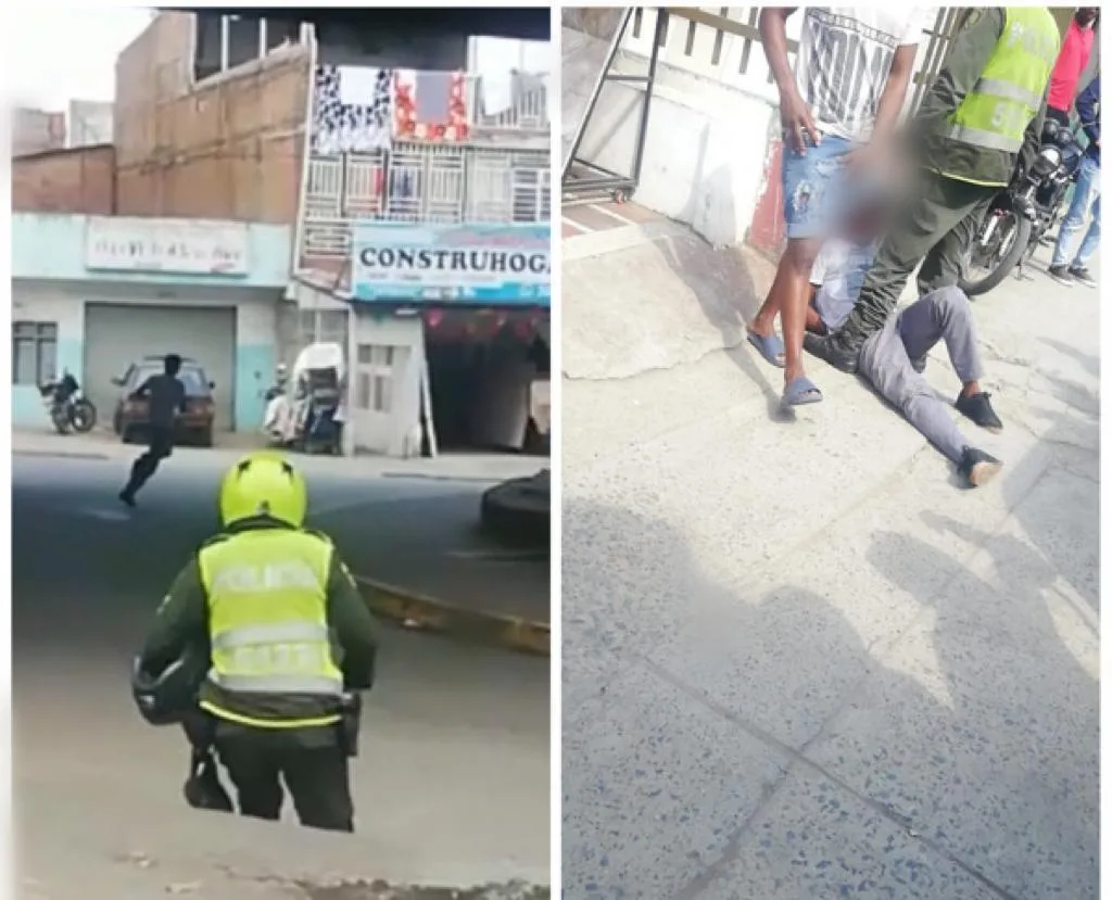 sujeto corriendo Alfonso López Cali