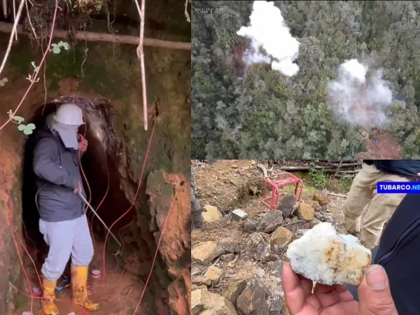 Fin a la mina 'madre' de la extracción ilegal de oro en los Farallones de Cali; llevaba más de 60 años operando.