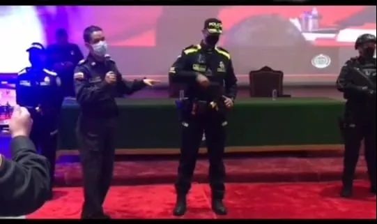 de la policía