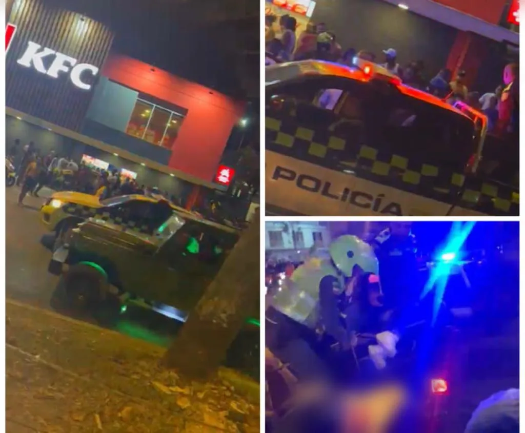 A víctima de atentado la policía en Cali tuvo que trasladarlo en una patrulla al hospital, no sobrevivió y hay un capturado