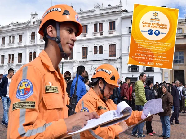 Nariñenses nuevamente se preparan para evacuación ante posibles emergencias