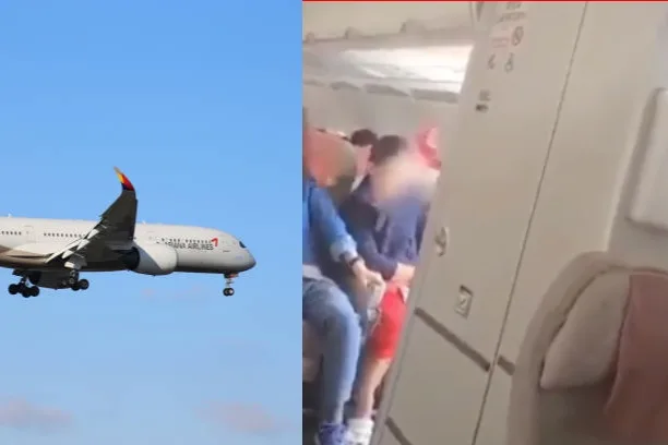 "Están vivos porque se alistaban para aterrizar", pasajero abrió la puerta de un avión en Corea del Sur