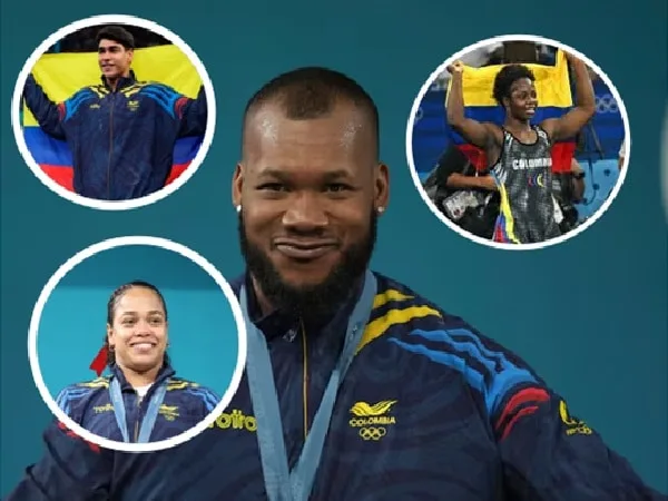 Deportistas colombianos que ganaron medalla en los Olímpicos.