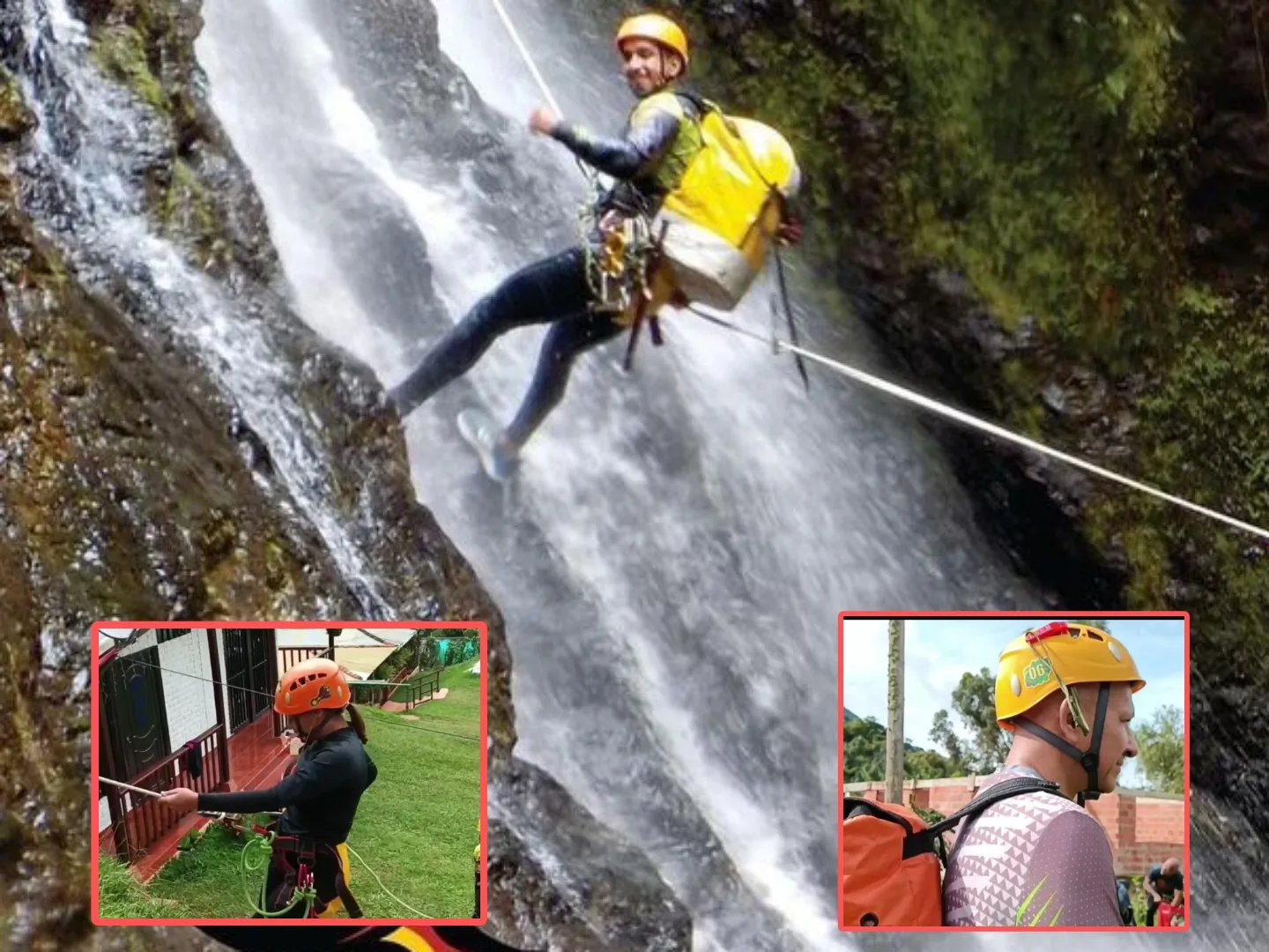 Canyoning en Cali escalar