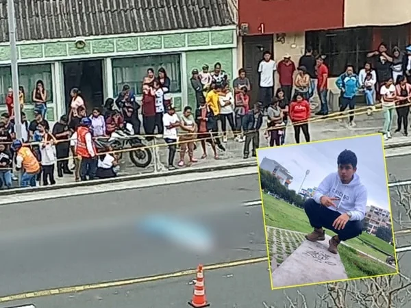 Duvan, el joven que murió en trágico accidente al ser arrollado por bus de servicio público en Nariño