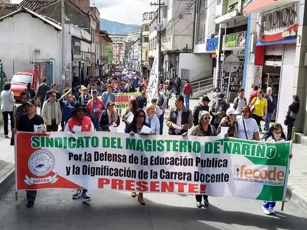 Crisis de docentes en Nariño: le hacen llamado al Gobierno por protestas en Mosquera, El Charco y La Unión
