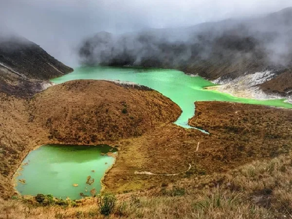 Laguna Verde, en Nariño.