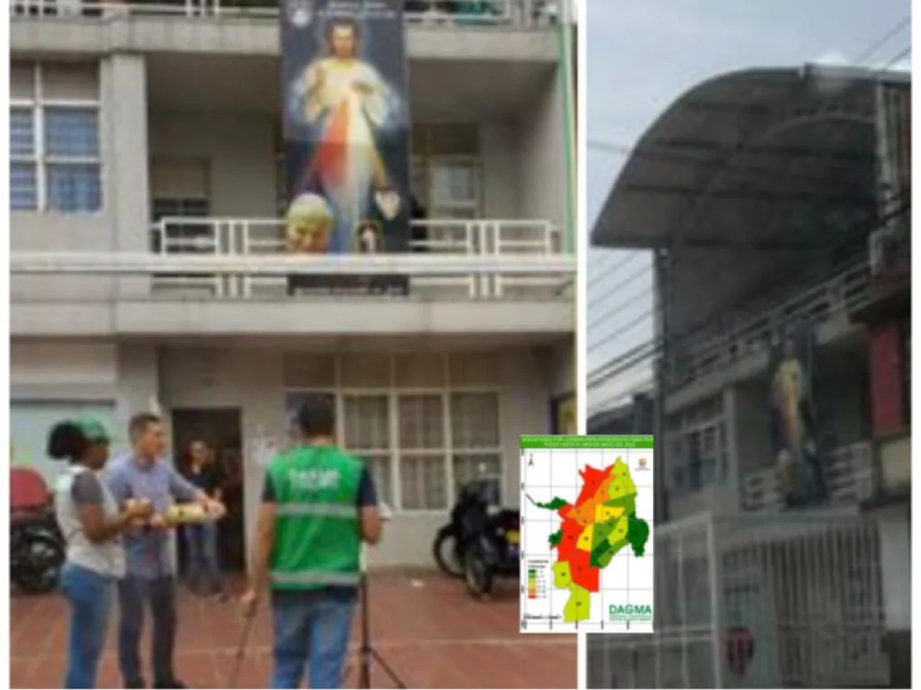 ruido comunidad religiosa Colseguros Cali