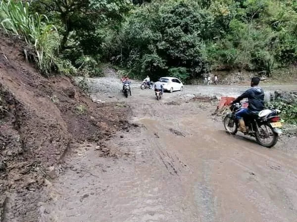 Toribio lluvias en el Cauca