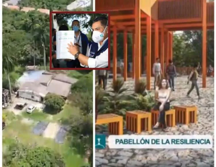 Era casa de narcos y ahora será un mirador y pabellón turístico en Cali