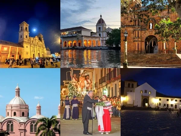 Los destinos religiosos más emblemáticos de Colombia para la Semana Santa